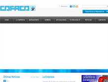 Tablet Screenshot of cofaco.com.ar